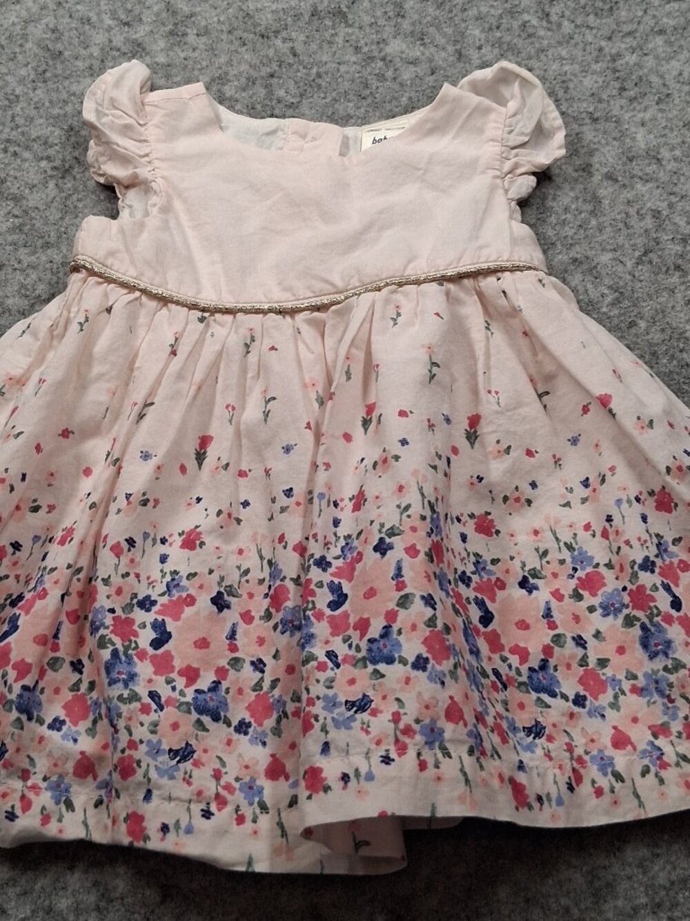 Baby B'gosh infant girls dress size 3/6 months Pink good condition